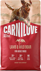 Carnilove Active Dog Adult Lamb & Wild Boar