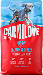 Carnilove Active Junior Large Breed Salmon & Turkey