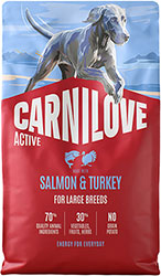 Carnilove Active Dog Adult Large Breed Salmon & Turkey