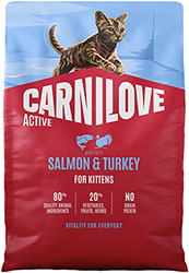 Carnilove Active Kitten Salmon & Turkey