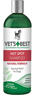 Vet's Best Hot Spot Shampoo Шампунь против зуда и раздражений для собак