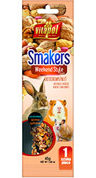 Vitapol Smakers Weekend Style с орехами для грызунов