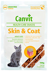 Canvit Skin & Coat Лакомства для здоровья кожи и шерсти у кошек