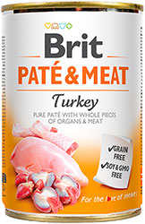 Brit Pate & Meat Dog з індичкою