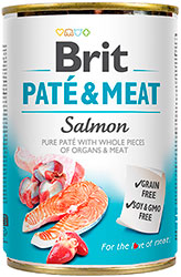 Brit Pate & Meat Dog з лососем