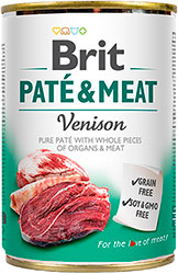Brit Pate & Meat Dog с олениной