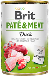 Brit Pate & Meat Dog з качкою