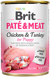 Brit Pate & Meat Puppy с курицей