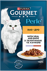 Gourmet Perle Duo с телятиной и уткой