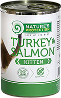 Nature's Protection Kitten Turkey & Salmon