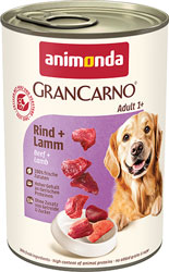 Animonda Gran Carno для собак, з яловичиною та ягням