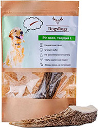 DogsRogs Роги лося L для собак середніх та великих порід, тверді