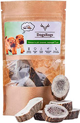 DogsRogs Чипсы из рогов оленя для собак, средне-твердые
