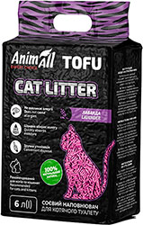 AnimAll Tofu Наполнитель соевый, с ароматом лаванды