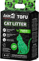AnimAll Tofu Наполнитель соевый, с ароматом зеленого чая