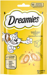Dreamies Cheese Подушечки з сиром для котів