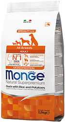Monge Speciality Line Dog Adult All Breeds Duck, Rice & Potatoes