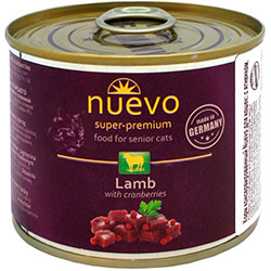 Nuevo Cat Senior Lamb & Cranberries