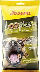 Josera Loopies Lamb Лакомства с ягненком для собак