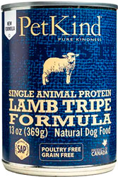 PetKind Single Animal Protein Lamb Tripe Formula