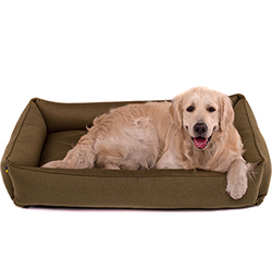 Harley and Cho Мягкий лежак с бортами Sofa Olive
