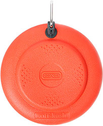 Dexas Off-Leash Frisbee Flyer Літаюча тарілка з карабіном для собак