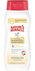 Nature's Miracle Oatmeal & Pistachio Cream Shampoo-Conditioner