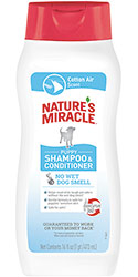 Nature's Miracle Puppy Cotton Air Shampoo-Conditioner
