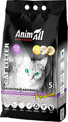 AnimAll Наполнитель бентонитовый, белый, с ароматом лаванды