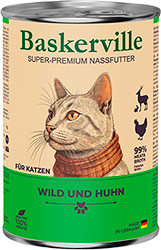 Baskerville Дичина з м'ясом птиці для котів