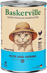 Baskerville Индейка и сельдь для кошек