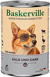 Baskerville Телятина с мясом гуся для собак