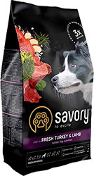 Savory Adult Medium Breed Fresh Turkey & Lamb