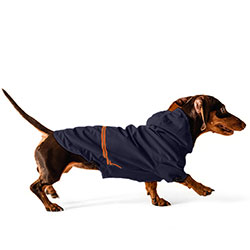 Noble Pet Moss Blue Long Подовжений дощовик для собак, синій