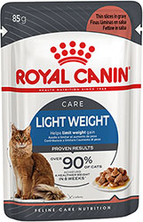 Royal Canin Light Weight Care в соусе для кошек