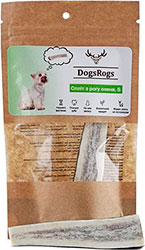 DogsRogs Сплит из рогов оленя S для собак миниатюрных пород, средне-твердый