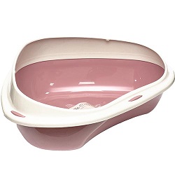 Georplast Shuttle Corner Кутовий туалет з бортиком для котів