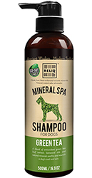 RELIQ Mineral Spa Green Tea Шампунь із зеленим чаєм для собак і котів