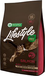 Nature's Protection Lifestyle Grain Free Cat Senior Salmon