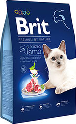 Brit Premium by Nature Cat Sterilized Lamb