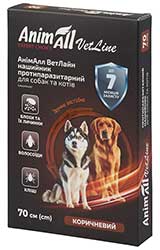 AnimAll VetLine Нашийник протипаразитарний для собак, 70 см