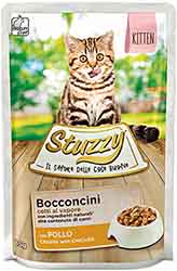 Stuzzy Cat Кусочки с курицей в соусе для котят, пауч