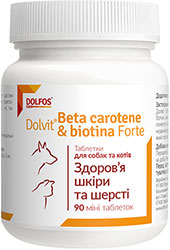 Dolfos Dolvit Beta carotene & biotin forte mini