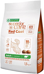 Nature's Protection Superior Care Dog Red Coat Grain Free Adult Small Breeds Lamb