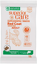 Nature's Protection Superior Care Red Coat Hypoallergenic Oral Care With Salmon