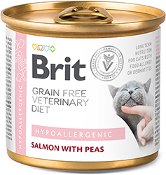 Brit Veterinary Diet Hypoallergenic Cat Cans