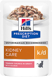 Hill's PD Feline K/D Salmon Pouches