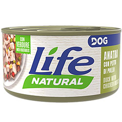 LifeDog Філе качки з куркою та овочами для собак