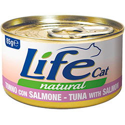 LifeCat Тунец с лососем для кошек