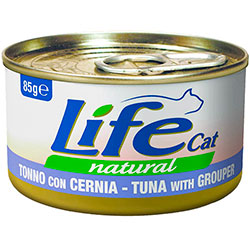 LifeCat Тунец с окунем для кошек